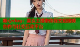 糖心vlog：美女主播带你探索短视频创作与社交互动平台