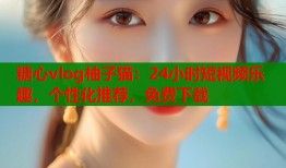 糖心vlog柚子猫：24小时短视频乐趣，个性化推荐，免费下载
