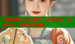 可爱兔糖心vlog种子：记录生活，分享快乐，轻松创作视频