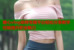 糖心vlog幼师专属平台轻松分享教学经验提升职业魅力