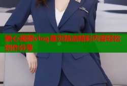 糖心视频vlog首页精选精彩内容轻松创作分享