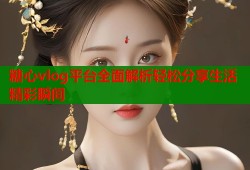 糖心vlog平台全面解析轻松分享生活精彩瞬间