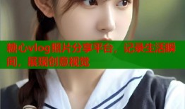 糖心vlog照片分享平台，记录生活瞬间，展现创意视觉