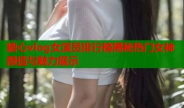 糖心vlog女演员排行榜揭秘热门女神颜值与魅力展示