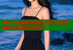 糖心vlog樱桃带你轻松记录生活精彩瞬间分享独家日常秘诀