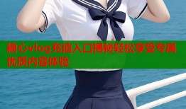 糖心vlog充值入口揭秘轻松享受专属优质内容体验
