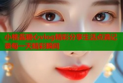 小桃酱糖心vlog精彩分享生活点滴记录每一天精彩瞬间