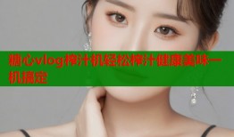 糖心vlog榨汁机轻松榨汁健康美味一机搞定