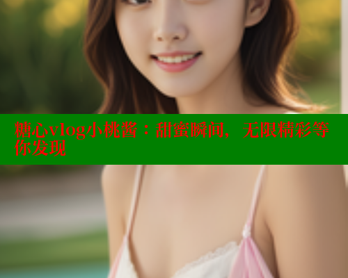 糖心vlog小桃酱：甜蜜瞬间，无限精彩等你发现