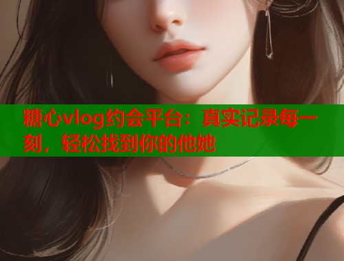 糖心vlog约会平台：真实记录每一刻，轻松找到你的他她