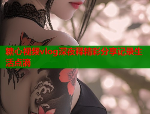 糖心视频vlog深夜释精彩分享记录生活点滴