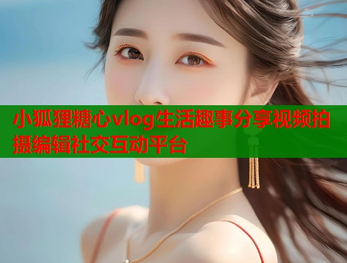 小狐狸糖心vlog生活趣事分享视频拍摄编辑社交互动平台