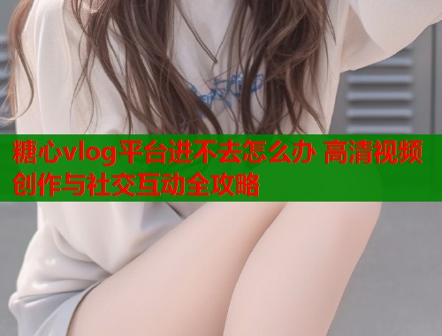 糖心vlog平台进不去怎么办 高清视频创作与社交互动全攻略