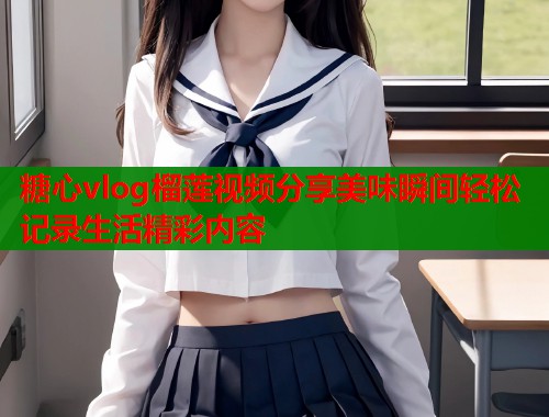 糖心vlog榴莲视频分享美味瞬间轻松记录生活精彩内容