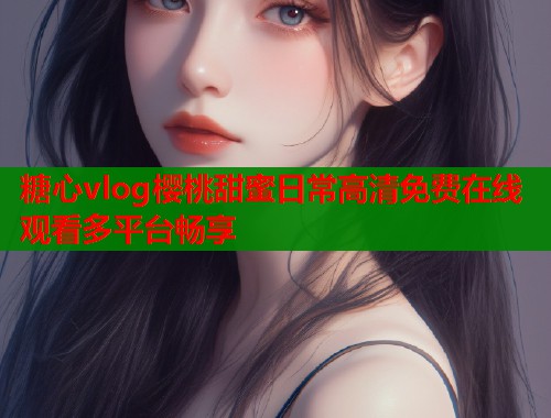 糖心vlog樱桃甜蜜日常高清免费在线观看多平台畅享