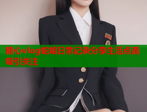 糖心vlog蛇姐日常记录分享生活点滴吸引关注